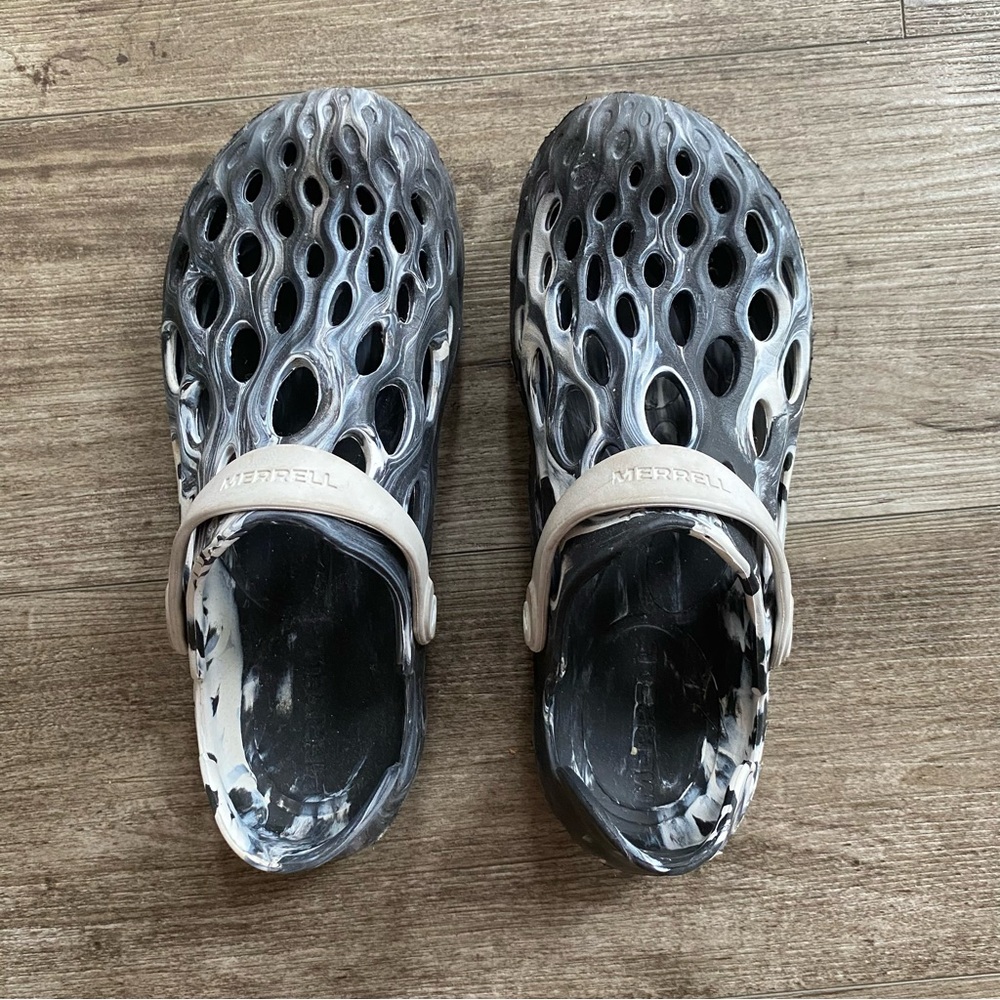 Merrell Kids' Black and White Water Shoes